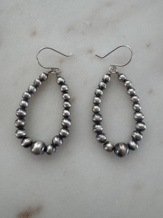 Desert Pearl Hoops