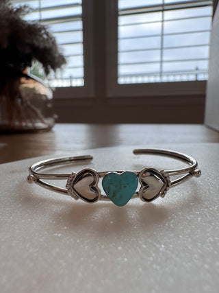 Sadie Jim - Heart Stone Sky Cuff
