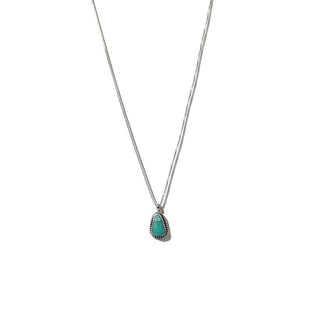 Navajo - Jan Mariano - Triangle Teal Pendant