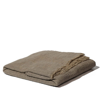Solace Slub Linen Throw