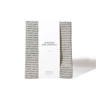 European Wine List - Tea Towel