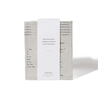 Equivalents Tea Towel