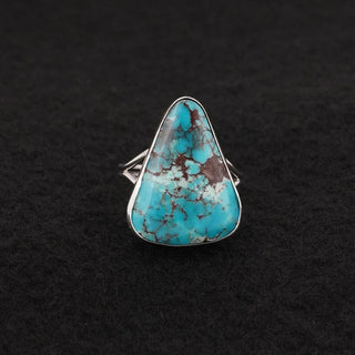 Eugene Gruber Turquoise Sterling Silver Ring Size 9