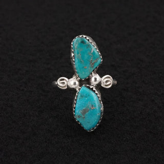 Priscilla Reeder Turquoise Ring Size 9