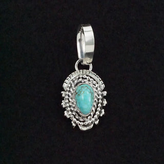 Randy Billy Turquoise Sterling Silver Pendant