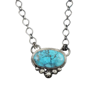 Bobby Johnson - Turquoise & Sterling Silver Necklace