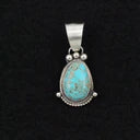Kathleen Livingston Turquoise & Sterling Silver Pendant