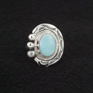 Joelias Draper Turquoise Ring Size 5.5