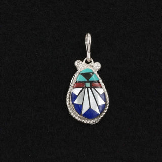 Ola Eriacho Multi-stone Silver Pendant