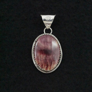 Ernest Hawthorne Spiny Oyster & Sterling Silver Pendant