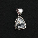 Ernest Hawthorne White Buffalo & Sterling Silver Pendant