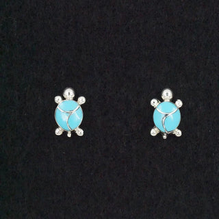 Verona Yattsate Turquoise Sterling Silver Earrings