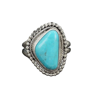 Danny Henio - Turquoise & Sterling Silver - Adjustable Ring Size