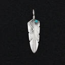Chris Charley Turquoise & Sterling Silver Pendant