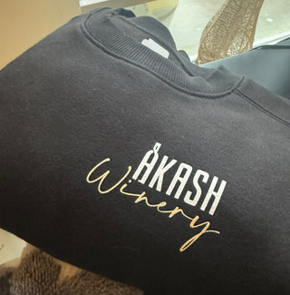 Womens Cropped Akash Winery Crewneck