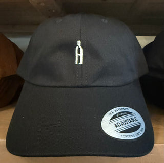 Black "A" Hat