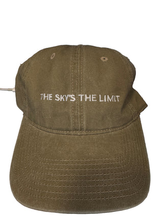 "The skys the limit" dad hat