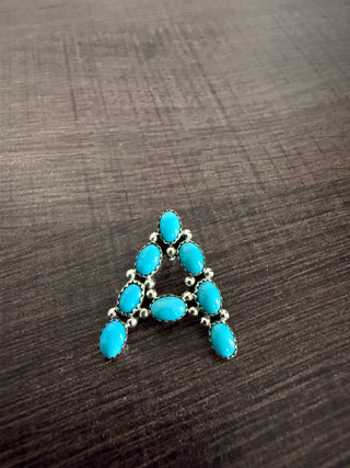 Turquoise A Pendant