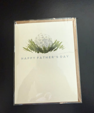 'Happy Father's Day' Card - Golf