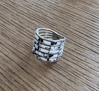 Marble Mirage Ring - Size 7