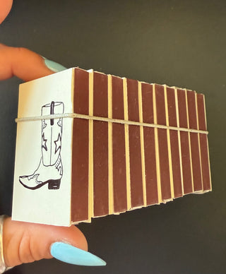 Western Cowgirl Matchbox