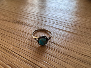 Turquoise Bloom Ring - Size 9