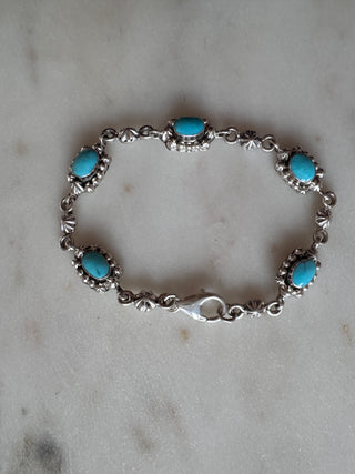 Turquoise Bloom Bracelet