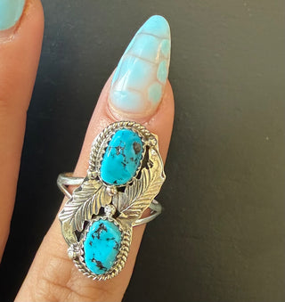 Navajo - Alice Rose Saunders - Feather Ring