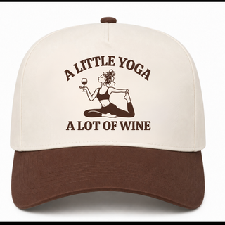 A little yoga hat