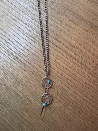 Twin Silver Dreamcatcher