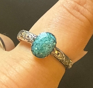 Turquoise Cabochon Ring