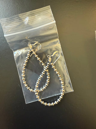 Beaded Teardrop Earrings