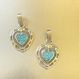Turquoise Heart Pendant