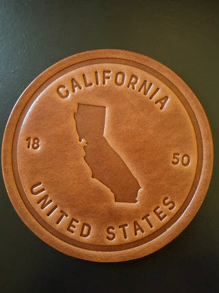 California State Silhouette Coaster