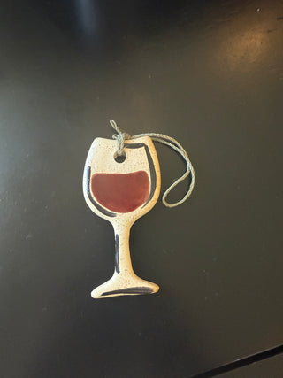 Wine Glass Ornament