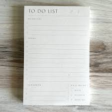 To Do List Pad