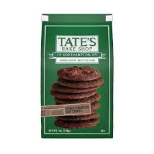 Tate's double chocolate chip cookies