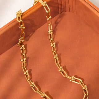 Bold Chain Necklace- Yellow Gold