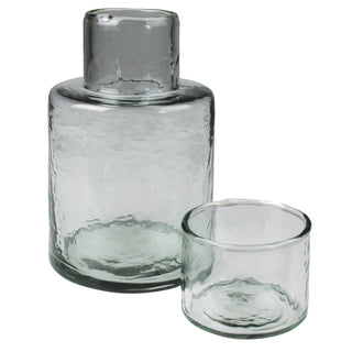Glass Carafe and Cup