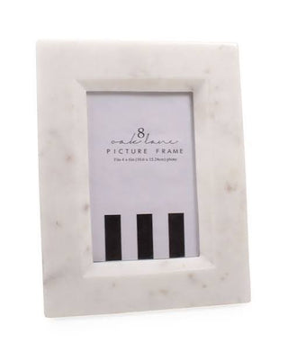 Picture Frame 4x6 White Marble