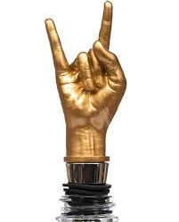 'Rock on!' Bottle Stopper
