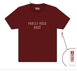 Akash Winery 'Parlez Vous Rosé' Tee (red)