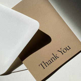'Thank You' Card